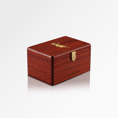 Diamant de Noël – Coffret acajou, 45 chocolats | zChocolat