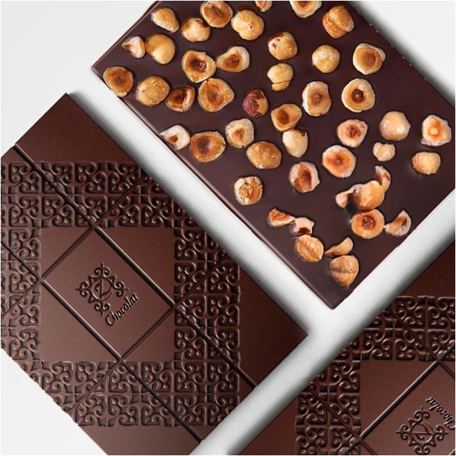 Trio Noir 70% - Noisettes