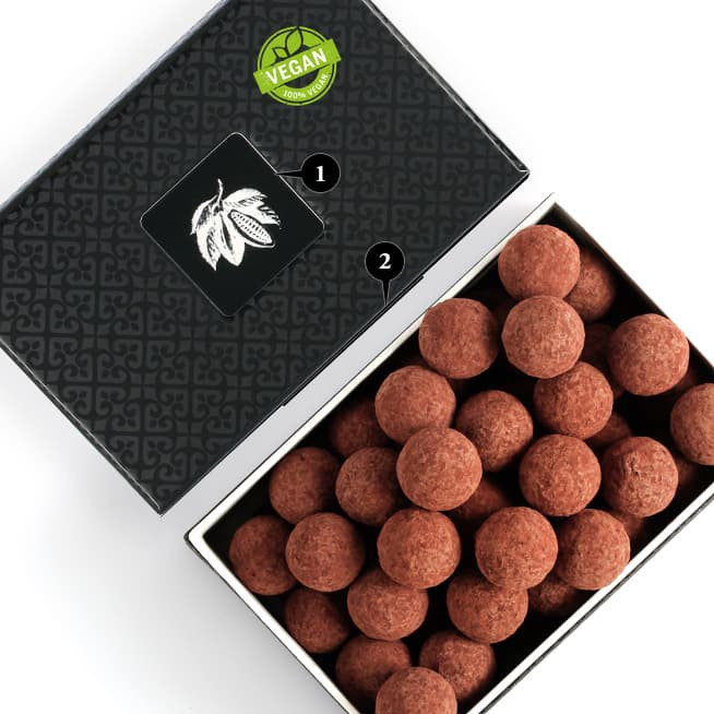 zBox 22 truffes Vegan