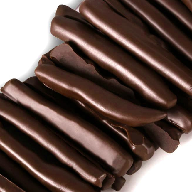 Orangettes - Chocolat Noir 64% Low sugar , no lactose - KAKAOS