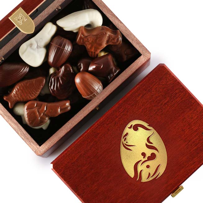 zChocolat Ramadan Diamond, mahogany luxury gift box