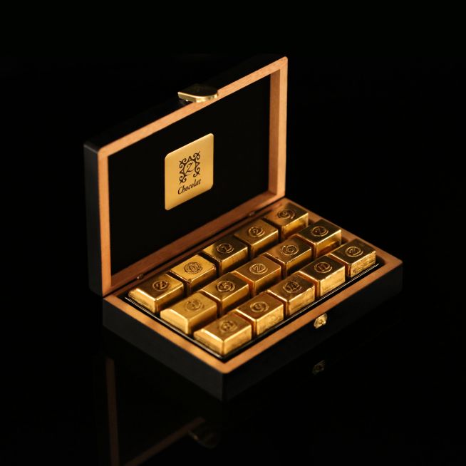zChocolat Ramadan Diamond, mahogany luxury gift box