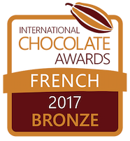 French Bronze medal for best milk chocolate praline 2017