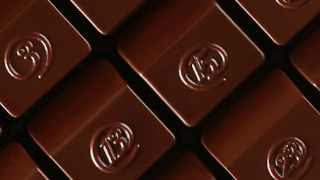 Couverture for all our dark chocolates